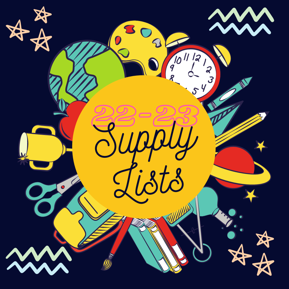 2022-23 Supply Lists